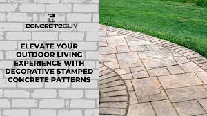 Exploring Decorative Stamped Concrete Options for Your Project
