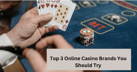 Top 3 Online Casino Brands You Should Try