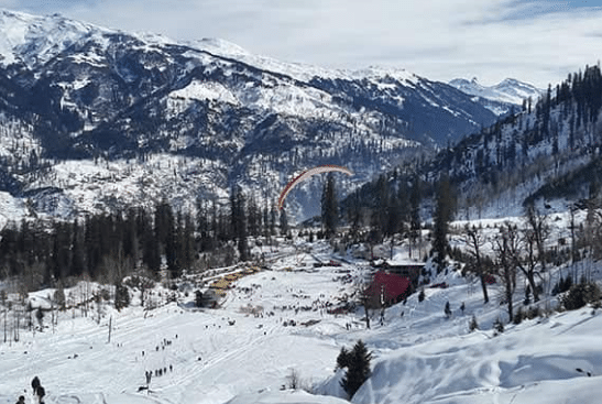 What are the prominent places to be covered near Solang Valley in Manali?
