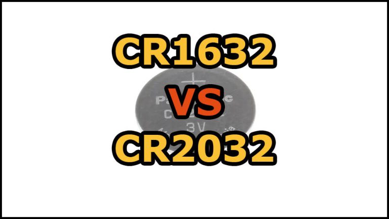 CR1632 vs CR2032: What’s the Differences?