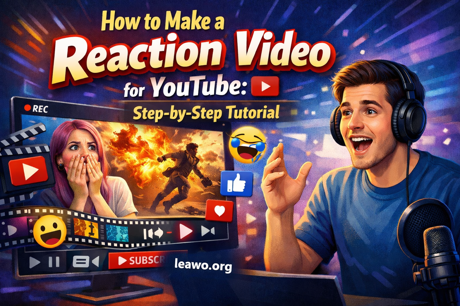 How to Make a Reaction Video for YouTube: Step-by-Step Tutorial